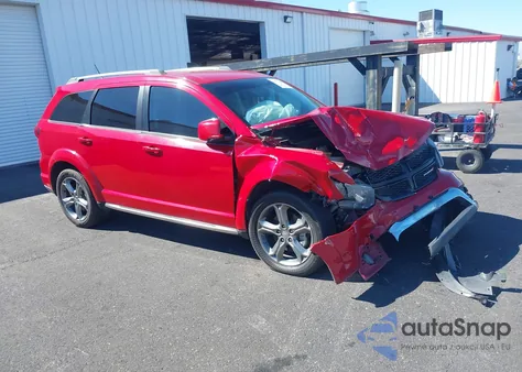 2017 Dodge Journey Crossroad Plus from USA, damaged, VIN 3C4PDCGB8HT676786
